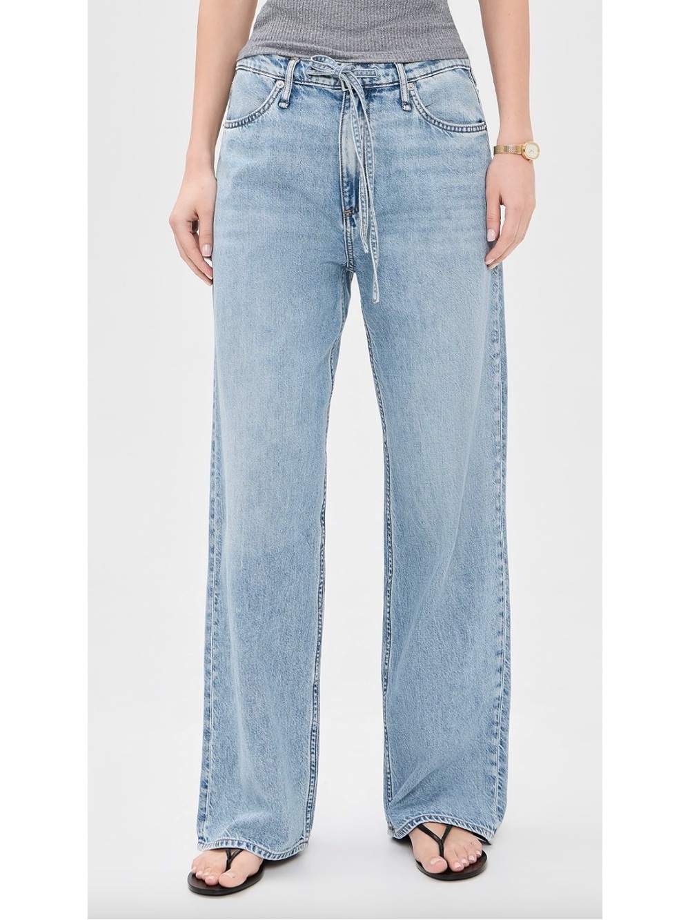 Rag & Bone Featherweight Phoebe Drawstring Beach Pant Jeans